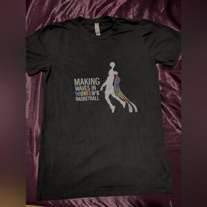 MWS Women’s Basketball LGBTQ T Shirt SZ S